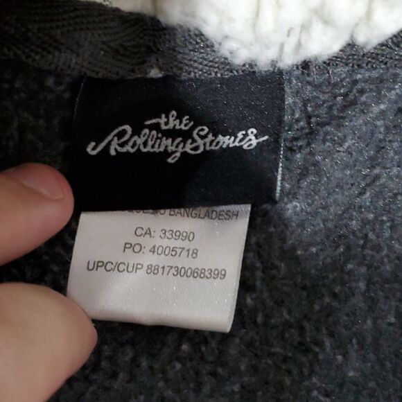 𝅺the Rolling Stones medium dark grey hoodie - Picture 6 of 7